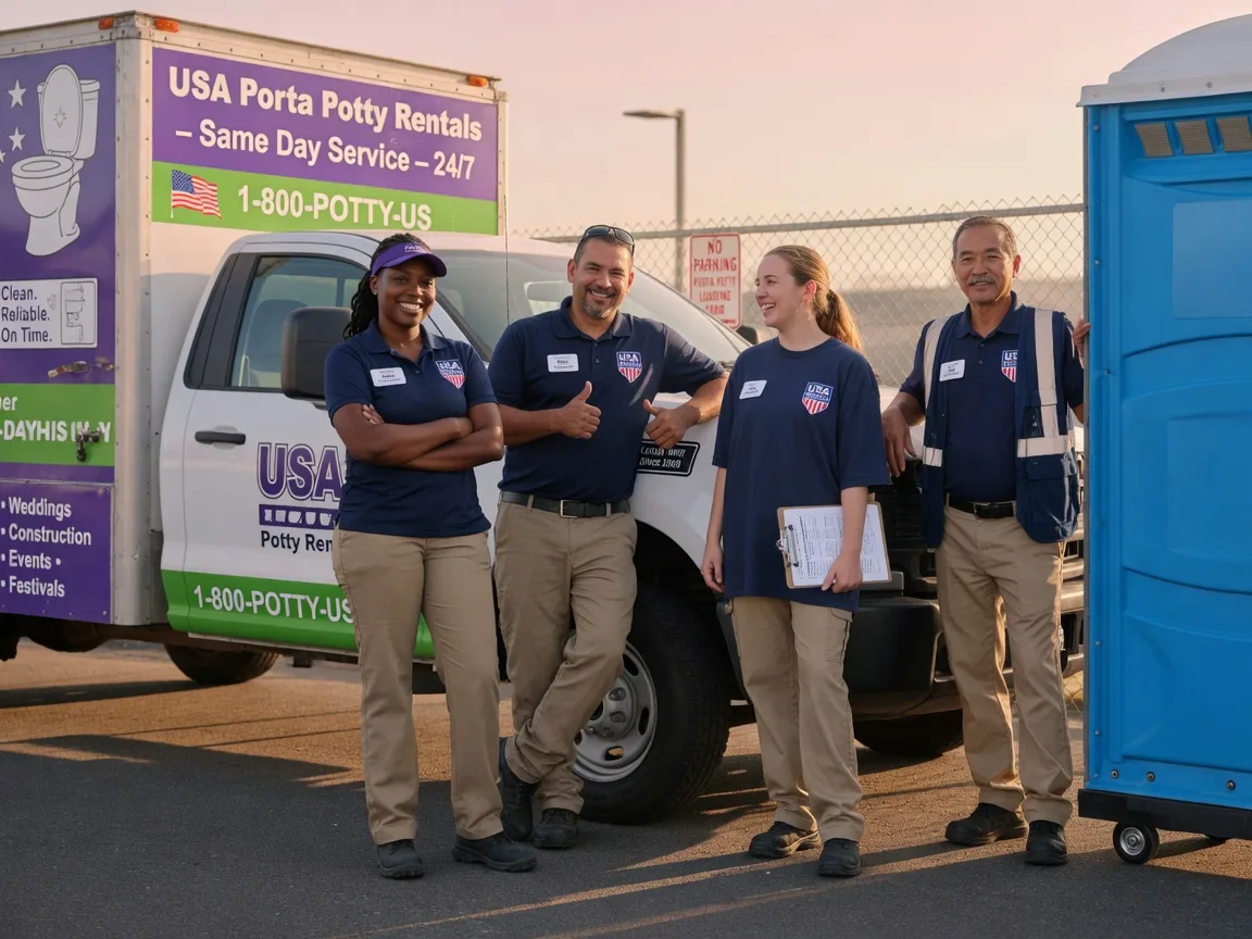 Porta Potty Rental company in Arenzville, IL