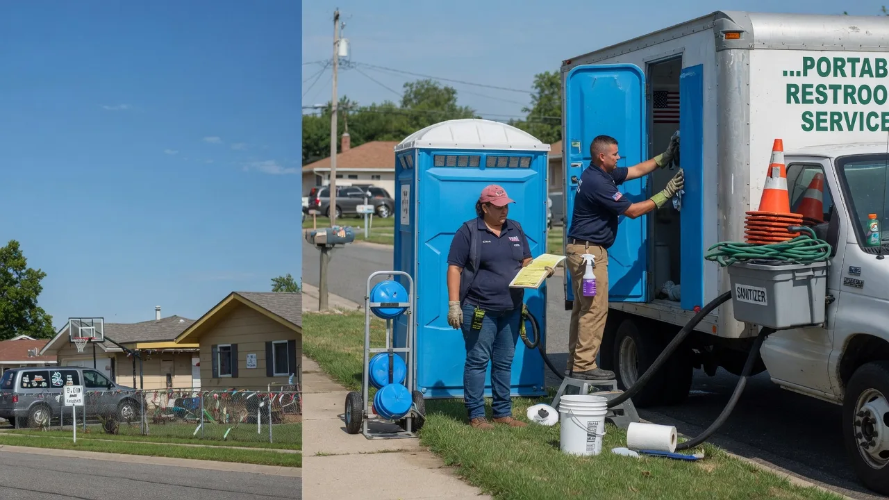 Portable Toilet Rental in Arenzville, IL near me
